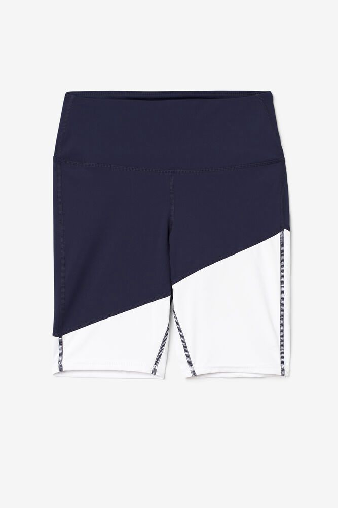 Fila Shorts Marley Bike Womens Navy - India QXH-031285